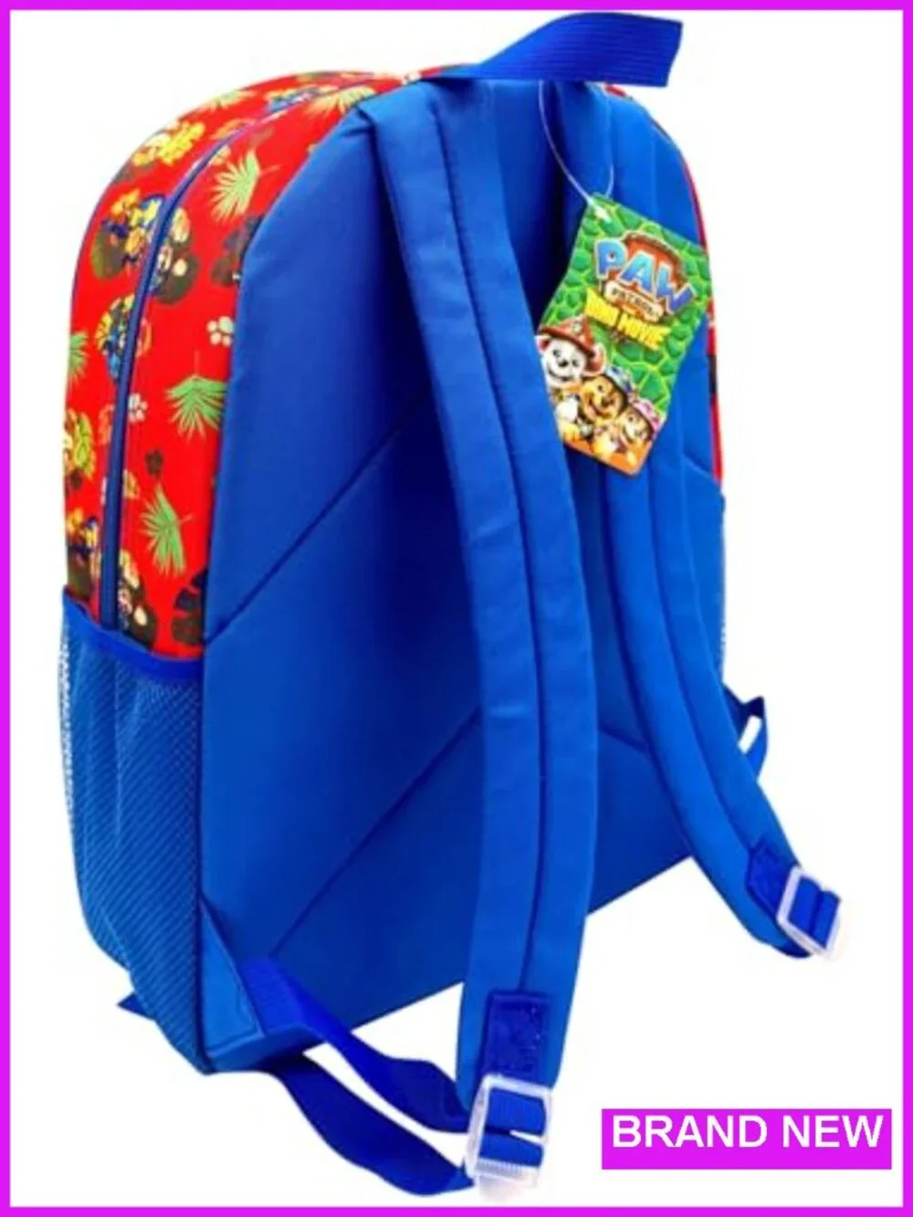Kids Paw Patrol Dino Movie Cargo Backpack 16in Polyester School Bag